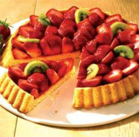 tarta cu capsune